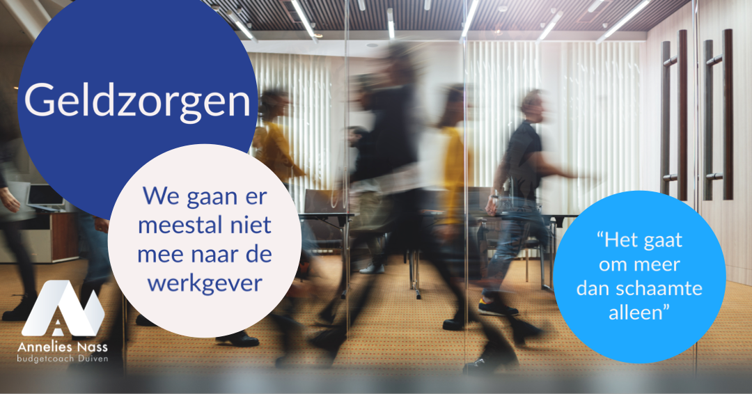Mensen gaan meestal niet naar hun werkgever als ze geldzorgen hebben